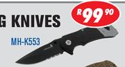 Grizzly Foldable Knives MH-K553