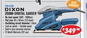 Dixon 250W Orbital Sander S1B-KT02