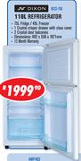 Dixon 118L Refrigerator BCD-118