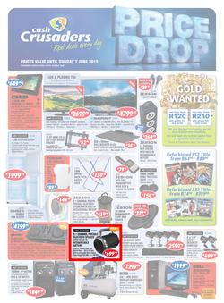 Cash Crusaders : Price Drop (18 May - 7 Jun 2015), page 1