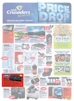 Cash Crusaders : Price Drop (18 May - 7 Jun 2015), page 1