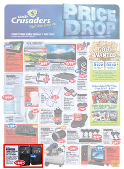 Cash Crusaders : Price Drop (18 May - 7 Jun 2015), page 1