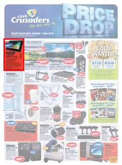 Cash Crusaders : Price Drop (18 May - 7 Jun 2015), page 1