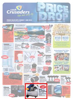 Cash Crusaders : Price Drop (18 May - 7 Jun 2015), page 1