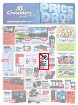 Cash Crusaders : Price Drop (18 May - 7 Jun 2015), page 1