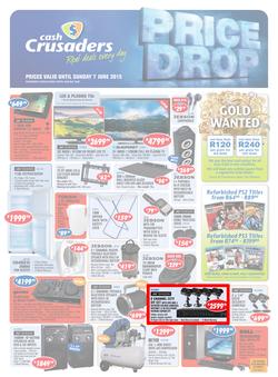 Cash Crusaders : Price Drop (18 May - 7 Jun 2015), page 1