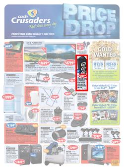 Cash Crusaders : Price Drop (18 May - 7 Jun 2015), page 1