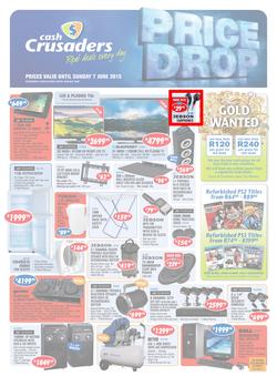 Cash Crusaders : Price Drop (18 May - 7 Jun 2015), page 1