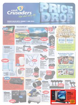 Cash Crusaders : Price Drop (18 May - 7 Jun 2015), page 1