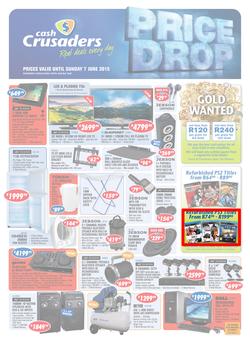 Cash Crusaders : Price Drop (18 May - 7 Jun 2015), page 1