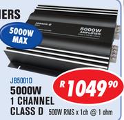 Jebson 5000W 1 Channel Class D Car Amplifier JB5001D