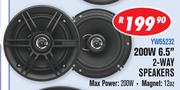 Jebson 200W 6.5" 2-Way Speakers YW65232