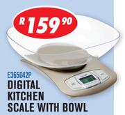 Camry Digital Kitchen Scale With Bowl E365042P