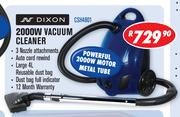 Dixon 2000W Vacuum Cleaner CSH4801