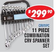 Beyer 11 Piece Combination CRV Spanner Set CRV11PC