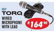 Torq Wired Microphone With Lead K817