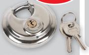 Disk Locks With Stainless Steel Cylinder CA070170-70MM