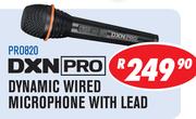 DXN Pro Dynamic Wired Microphone With Lead PRO820