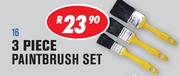 Beyer 3 Piece Paintbrush Set 16