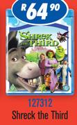 Shrek The Third Blu-Ray Title