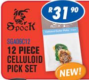 Spock 12 Piece Celluloid Pick Set SGA06C12