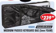Musicbox Medium Padded Keyboard Bag (5mm Foam) KBG0261