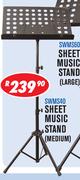 Sheet Music Stand (Medium) SWMS40