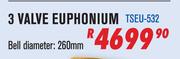 Sanchez 3 Valve Euphonium TSEU 532