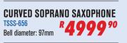 Sanchez Curved Soprano Saxophone TSSS 656