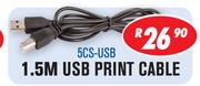 Dixon 1.5M USB Print Cable 5CS-USB