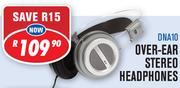 Dixon Over Ear Stereo Headphones DNA10