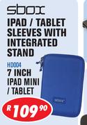 Sbox 7" iPad Mini Tablet Sleeves With Integrated Stand HD004