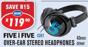 Dixon Five Five Over Ear Stereo Headphones ISR1