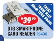 OTG Smartphone Card Reader RS-4902
