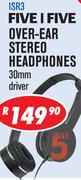 Dixon Five Five Over Ear Stereo Headphones ISR3
