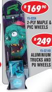 Rippa Skateboards 2-Ply Maple & PVC Wheels YX-0204