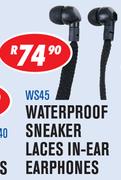 Dixon Waterproof Sneaker Laces In Ear Earphones WS45