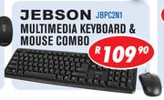 Jebson Multimedia Keyboard & Mouse Combo JBPC2N1