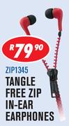 Dixon Tangle Free Zip In Ear Earphones ZIP1345