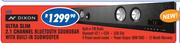 Dixon Ultra Slim 2.1 Channel Bluetooth Soundbar With Built-In Subwoofer SB20