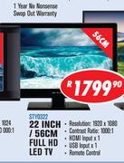 Dixon 22" FHD LED TV STY0322