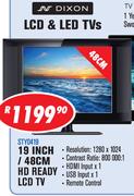 Dixon 19" HD Ready LCD TV STY0419