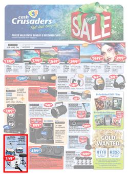 Cash Crusaders : Festive Sale (16 Nov - 6 Dec 2015), page 1
