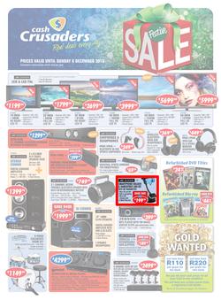 Cash Crusaders : Festive Sale (16 Nov - 6 Dec 2015), page 1