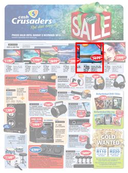 Cash Crusaders : Festive Sale (16 Nov - 6 Dec 2015), page 1