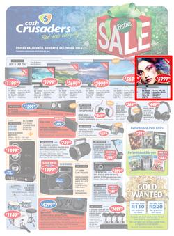 Cash Crusaders : Festive Sale (16 Nov - 6 Dec 2015), page 1