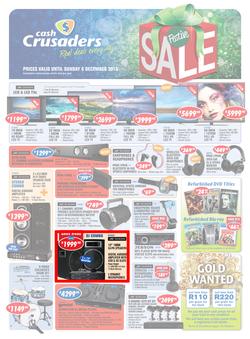 Cash Crusaders : Festive Sale (16 Nov - 6 Dec 2015), page 1