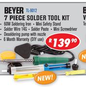 Beyer 7-Piece Solder Tool Kit TL-9012