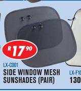 Side Window Mesh Sunshades(Pair) LX-C001
