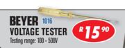 Beyer Voltage Tester 1016